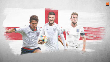 Gary Lineker, David Beckham et Harry Kane. 