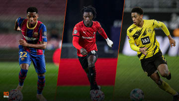 Ansu Fati, Eduardo Camavinga et Jude Bellingham. 