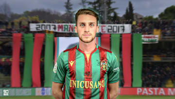 Matteo Ortolani, giovane attaccante della Ternana