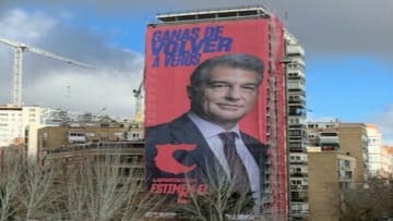Campaña de Joan Laporta en Madrid
