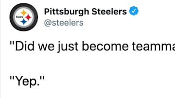 TJ and Derek Watt are together in Pittsburgh