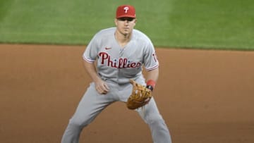 J.T. Realmuto jugó la temporada 2020 con los Filis de Philadelphia