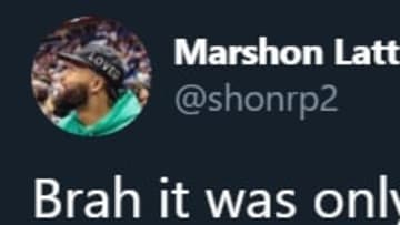New Orleans Saint Marshon Lattimore calls out New York Jet Jamal Adams for whining about who was drafted in front of him on Twitter.
