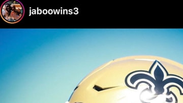 Jameis Winston posted a photo on Instagram of him in a New Orleans Saints uniform. 
