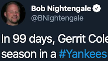 Bob Nightengale's tweet about Gerrit Cole's first start in a Yankees uniform proves he's somehow always wrong