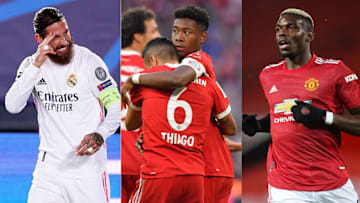 Sergio Ramos, Thiago Alcantara, David Alaba, Paul Pogba