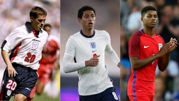Michael Owen, Jude Bellingham, Marcus Rashford