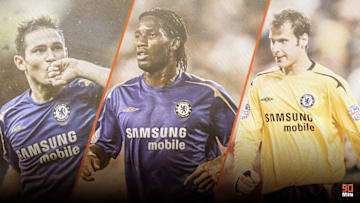 Frank Lampard, Didier Drogba et Petr Cech, la colonne vertébrale du Chelsea de Mourinho