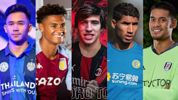 Supachok Sarachart, Olli Watkins, Sandro Tonali, Achraf Hakimi, Alphonse Areola