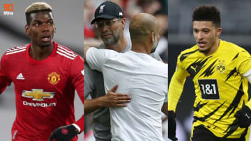 Paul Pogba, Jurgen Klopp, Jadon Sancho