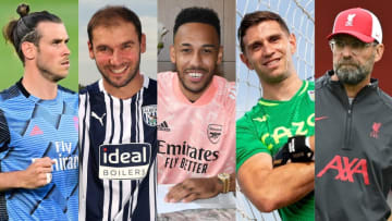 Gareth Bale, Branislav Ivanovic, Pierre-Emerick Aubameyang, Jurgen Klopp