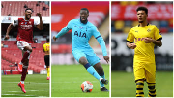 Aubameyang, Ndombele et Sancho à la une du mercato de la journée. 