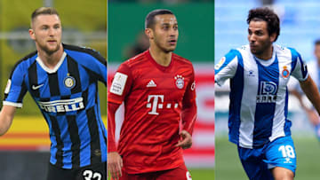 Milan Skriniar, Thiago Alcantara, Leandro Cabrera