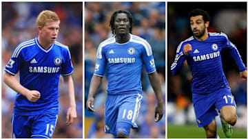 Chelsea Kevin De Bruyne, Romelu Lukaku, Mohamed Salah
