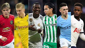 Williams, Haland, Vinicius, Lainez, Foden, Sessegnon