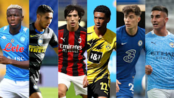 Victor Osimhen, Achraf Hakimi, Sandro Tonali, Jude Bellingham, Kai Havertz, Ferran Torres