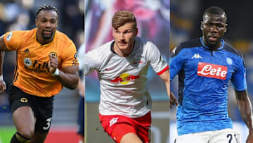 Adama Traore, Timo Werner, Kalidou Koulibaly