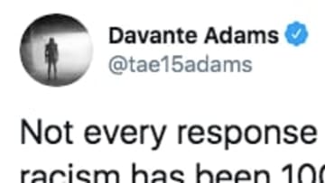 Green Bay Packers WR Davante Adams posted some powerful statements about violence taking place across the country.