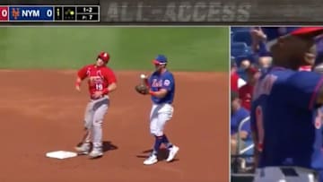 New York Mets first baseman Pete Alonso with a great play-by-play
