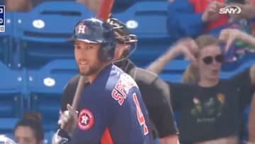 One brilliant Astros hater behind home plate at Spring Training