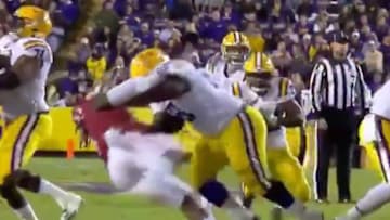 LSU guard Damien Lewis owning Arkansas
