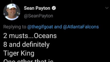 New Orleans Saints head coach Sean Payton trolled the Atlanta Falcons on Twitter.