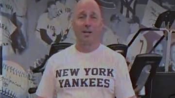 Yankees general manager Brian Cashman shares home workout tips on Twitter.