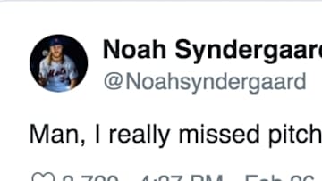 New York Mets pitcher Noah Syndergaard has funny comment after facing Houston Astros