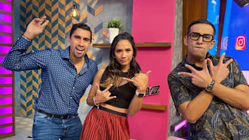 Zudikey Rodríguez y "Pato" Araujo visitaron el foro de Venga la Alegría