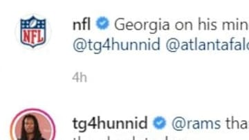 Todd Gurley seems less than excited that the Rams decided to cut him. At least the checks cleared!
