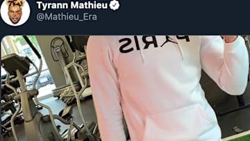 Kansas City Chiefs safety Tyrann Mathieu hilariously trolled athletes that do nothing but post workout clips on social media. 