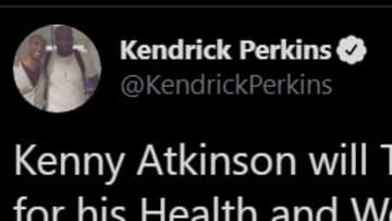 Kendrick Perkins suggested that Atkinson should be relieved.