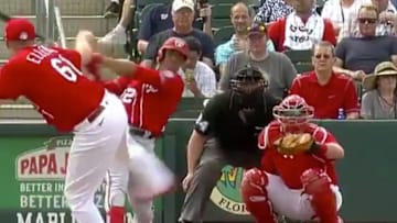 Washington Nationals outfielder Juan Soto hits home run to opposite field in Spring Training