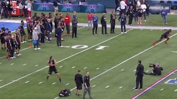 Oregon Ducks QB Justin Herbert throws great deep ball at NFL Combine