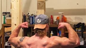 Ripped Cleveland Browns punter Jamie Gillan, a.k.a. "The Scottish Hammer"