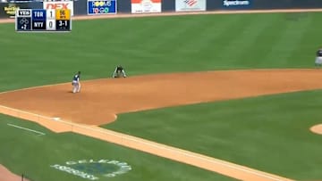 Gleyber Torres has already committed his fifth error of the spring.