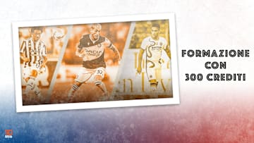 Formazione Fantacalcio con 300 crediti