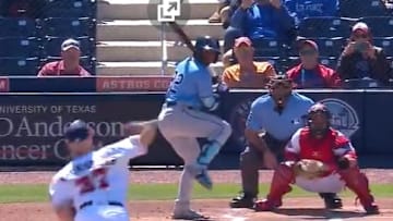 El abridor de los Nacionales dominó a placer al pelotero de los Rays