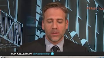 Max Kellerman contemplating 