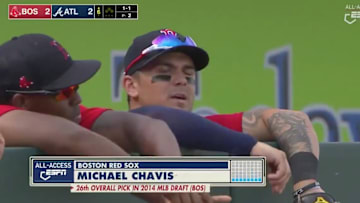 Michael Chavis's mom does not play around
