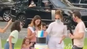 JLo celebró el cumpleaños de la hija de Alex Rodríguez de una forma muy peculiar 
