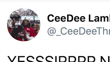 CeeDee Lamb loves the Neville Gallimore selection