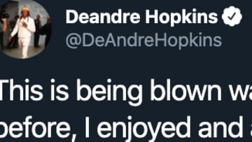DeAndre Hopkins responded to the reports which claimed that his relationship with Bill O'Brien was strained