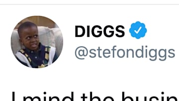 Stefon Diggs still has the Minnesota Vikings on his mind