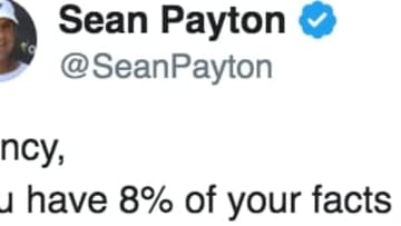 Saints head coach Sean Payton's Twitter account