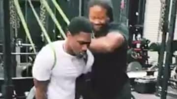 Stefon Diggs posts video of his first workout since joining the Bills.
