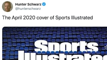 Sports Illustrated revealed the cover of their April 2020 issue, and it's depressing.