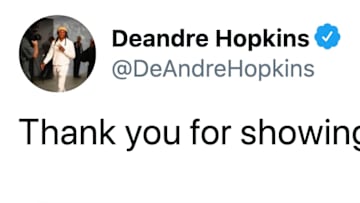 DeAndre Hopkins doesn't seem to fond of Houston Texans head coach Bill O'Brien