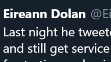 Eireann Dolan has taken to Twitter to contest Nightengale's latest report.