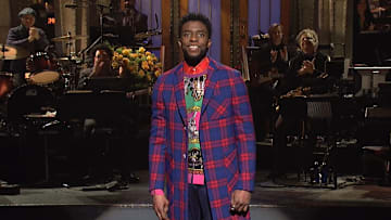 Chadwick Boseman hosting "Saturday Night Live"